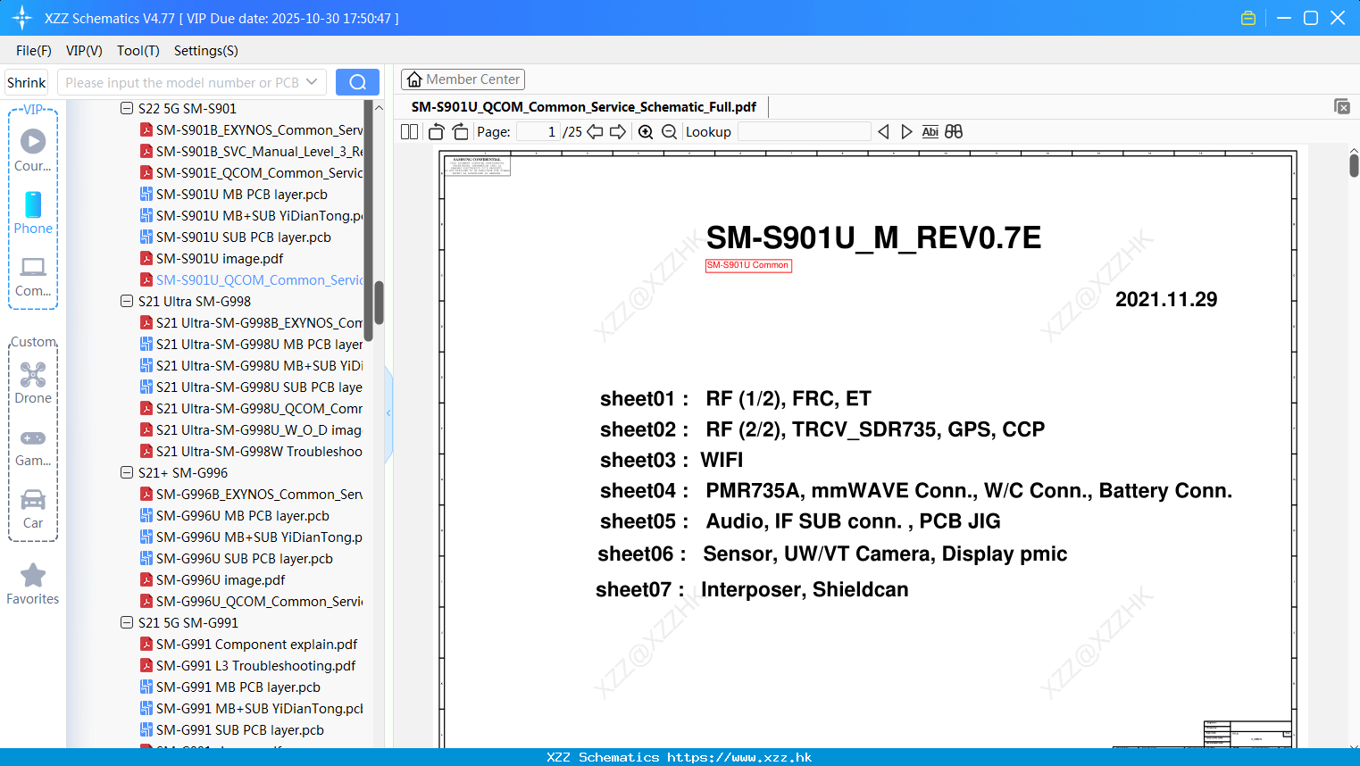 Samsung SM-S901U_QCOM_Common_Service_Schematic_Full